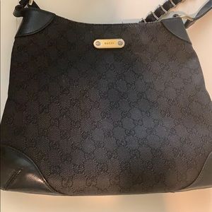 Black Gucci purse